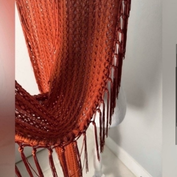 Camila Coelho Kira Pants in Rust / Size XS - Picture 5 of 9